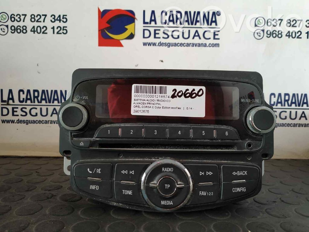 Opel Corsa E Unitate control sunet HiFi Audio 