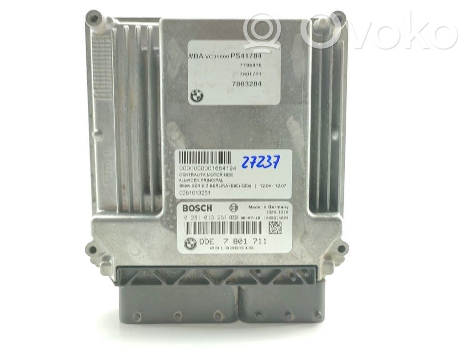 Unidad de control/módulo del motor   0281013251