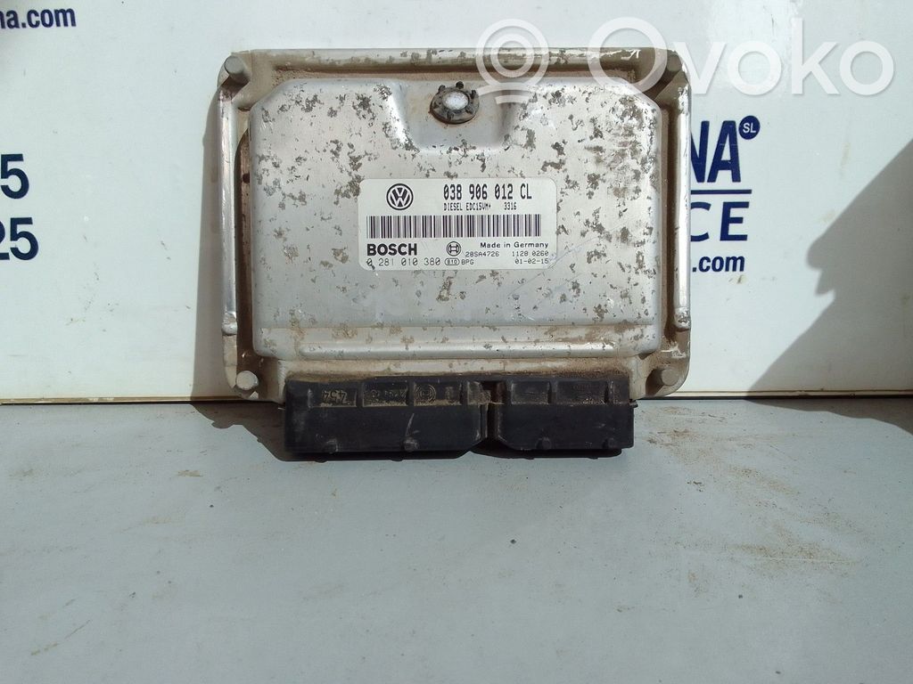 Skoda Octavia Mk1 (1U) Engine control unit/module 