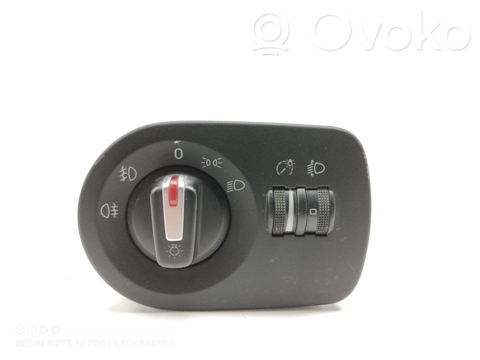 Seat Leon (1P) Interruptor de control del panel de luces 