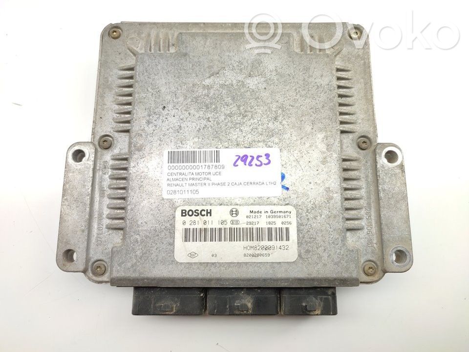 Renault Master II Engine control unit/module 
