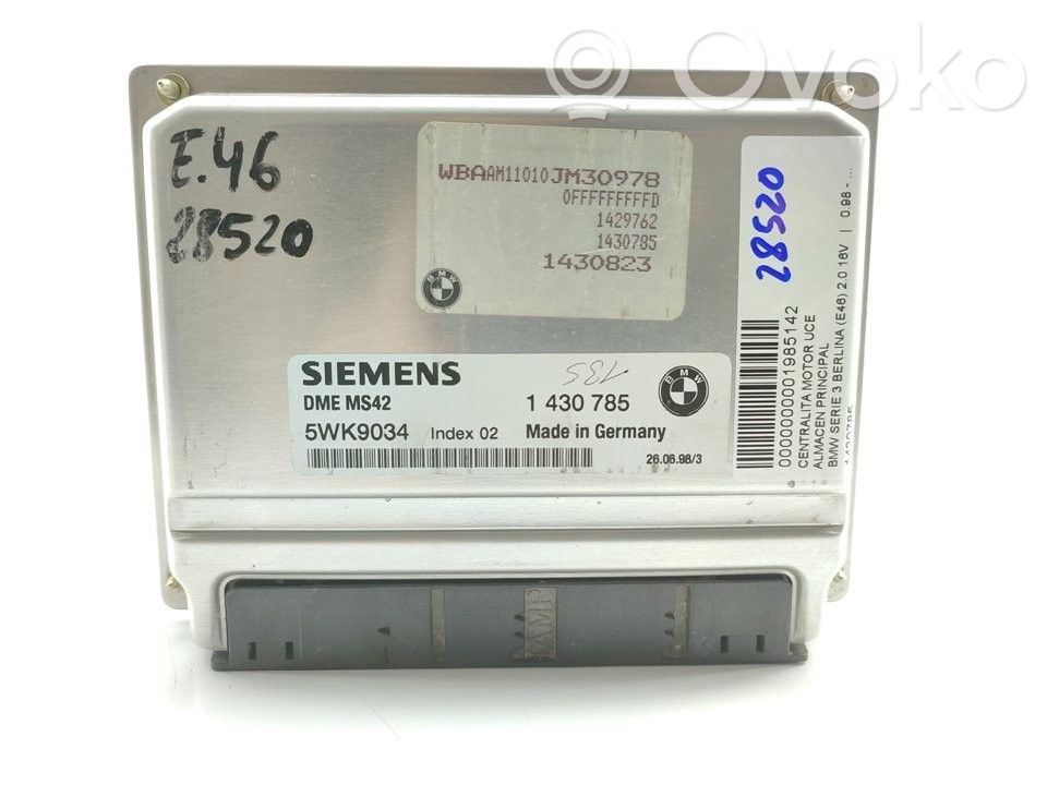 BMW 3 E36 Engine control unit/module 