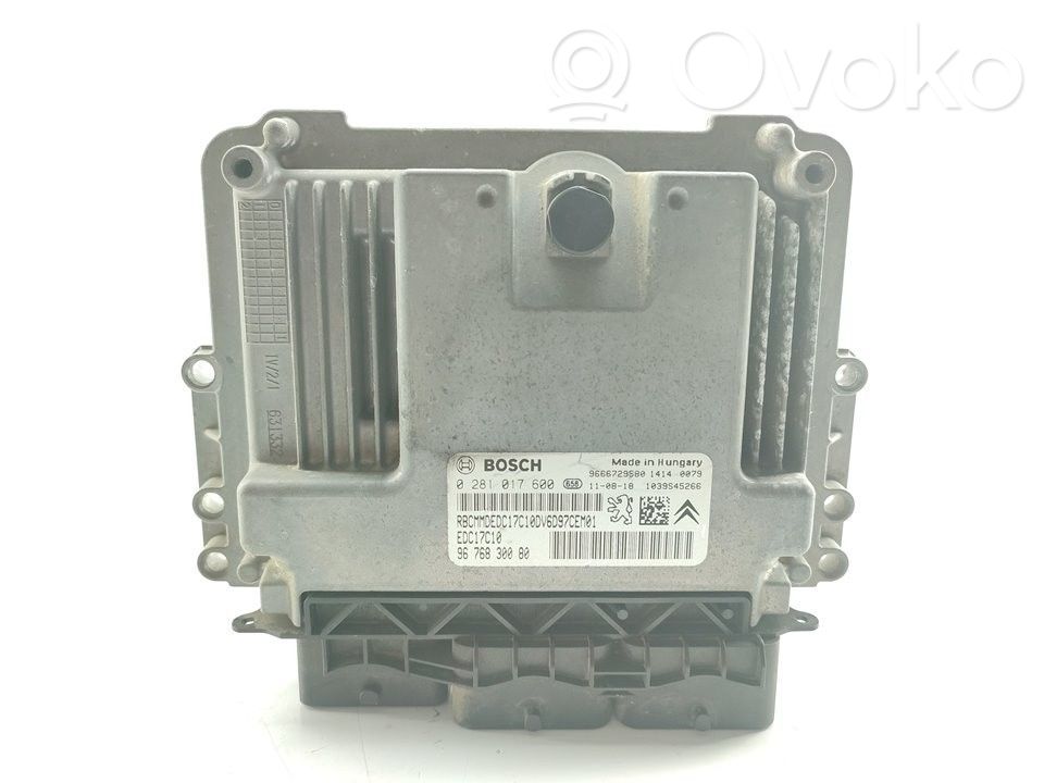 Unidad de control/módulo del motor   0281017600