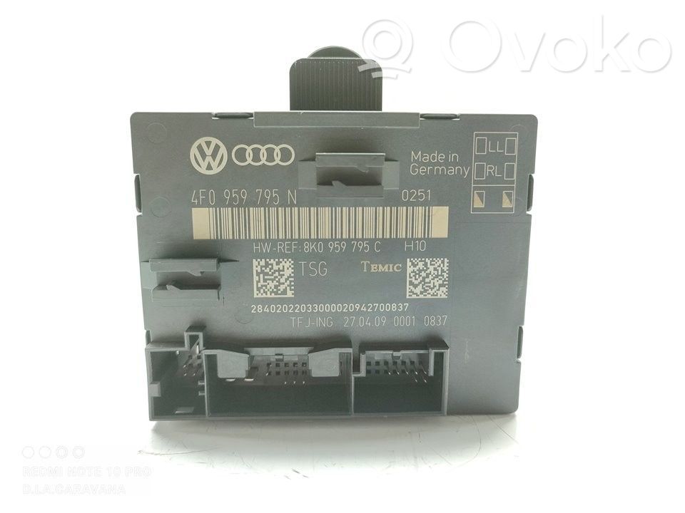 Autres unités de commande / modules   4F0959795N