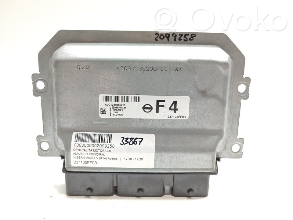 Engine control unit/module   237105FF0B