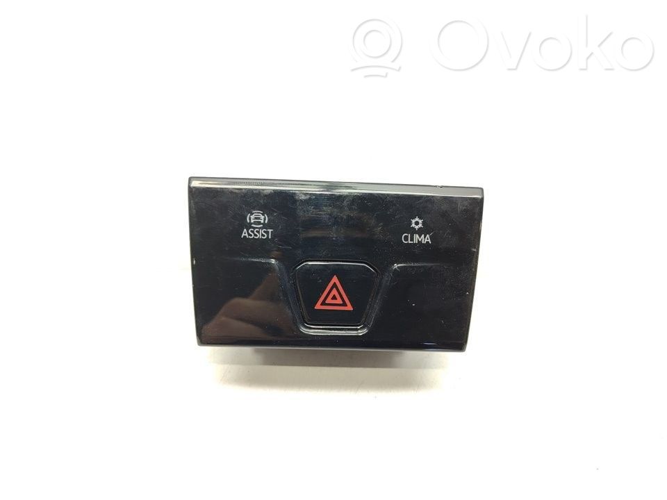 Volkswagen Caddy Botón interruptor de luz de peligro 