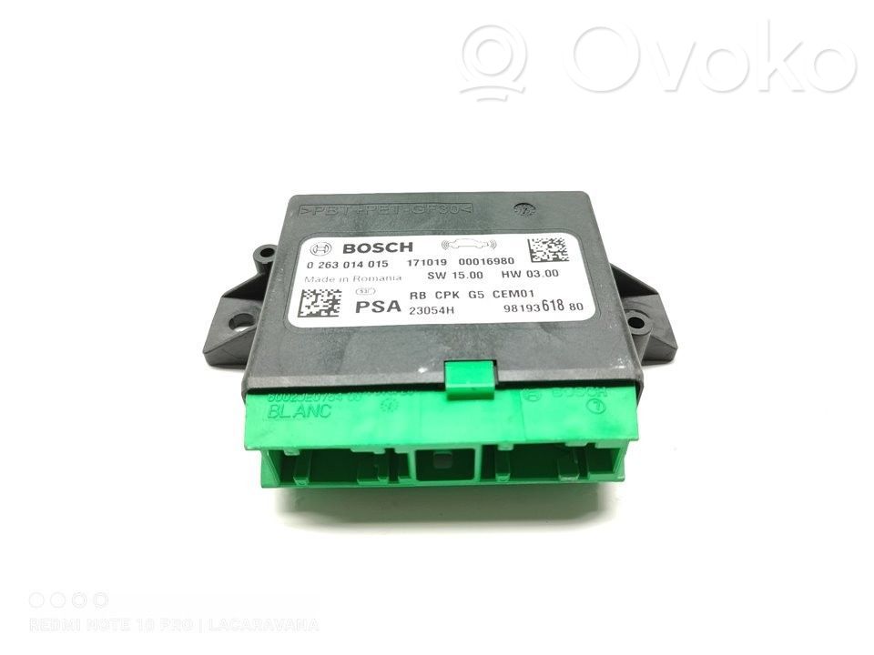 Citroen C4 SpaceTourer Autres unités de commande / modules 