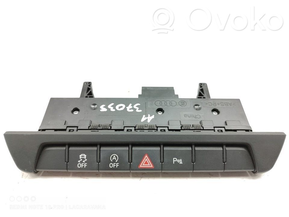 Audi A1 Hazard light switch 