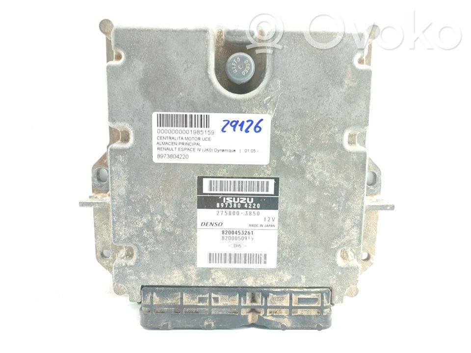 Engine control unit/module   8973804220