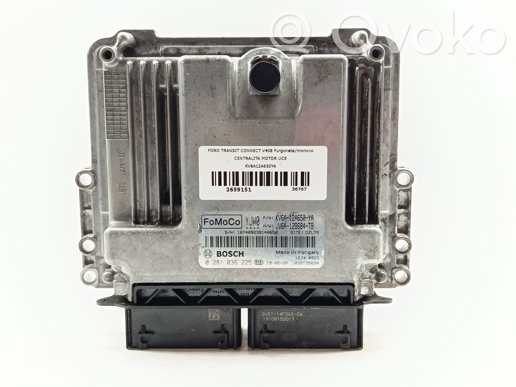 Engine control unit/module   KV6A12A650YA,0281036225,JV6A12B684TB