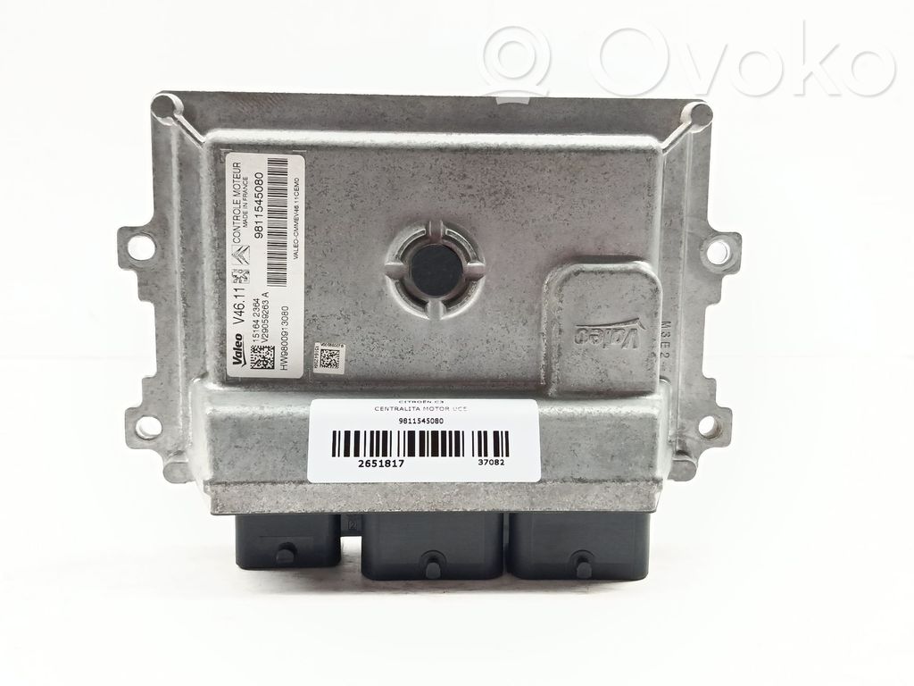 Citroen C3 Engine control unit/module 