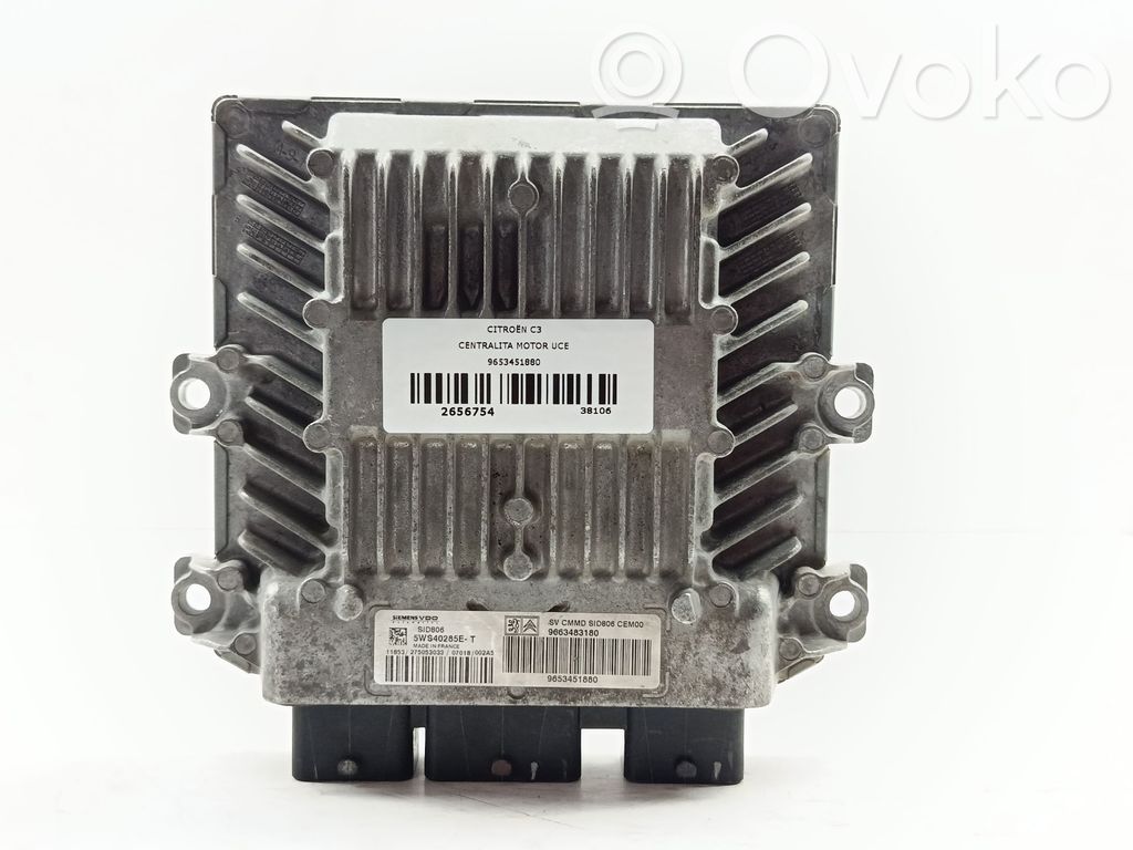 Citroen C3 Engine control unit/module 