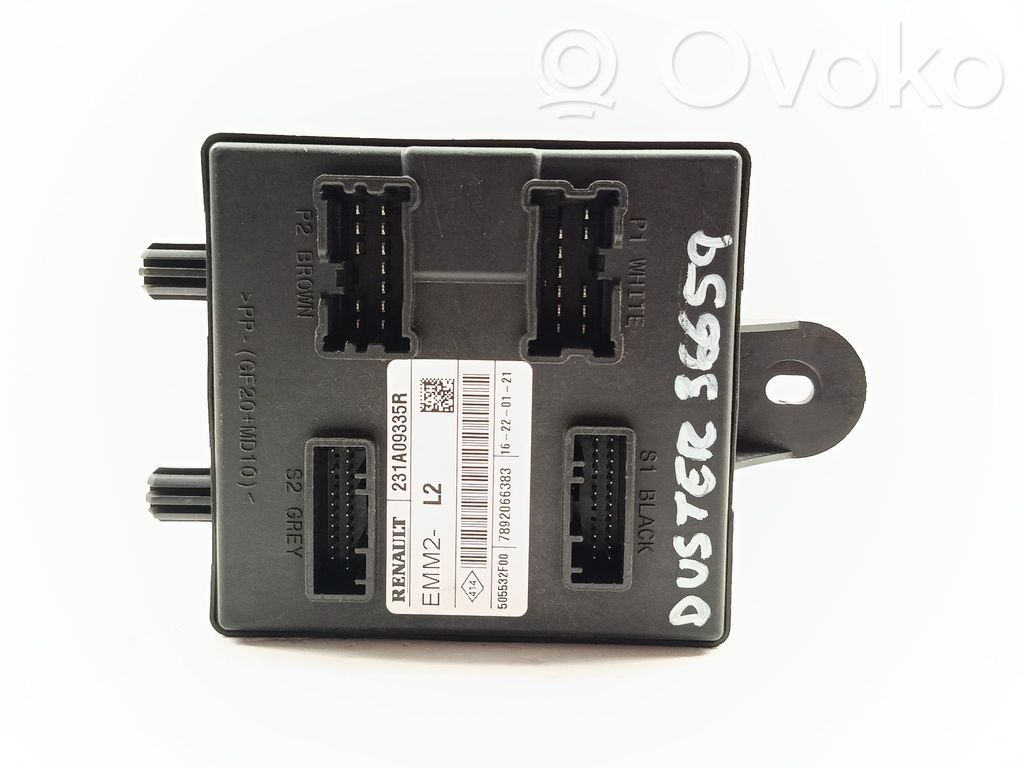 Dacia Duster II Other control units/modules 