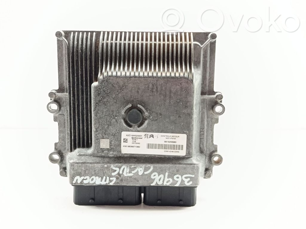 Unidad de control/módulo del motor