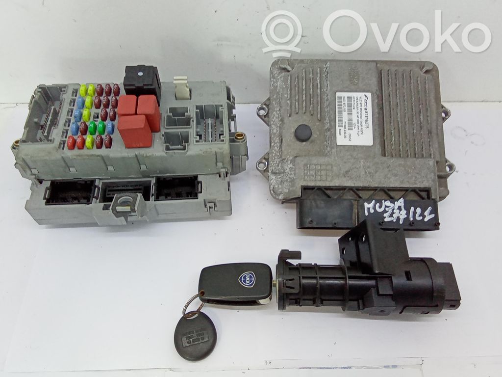 Lancia Musa Engine ECU kit and lock set 