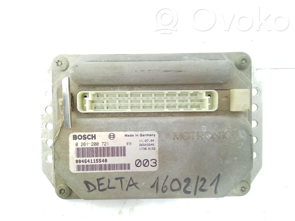 Engine control unit/module   0261200721,00464115540,0261200721,835C1000