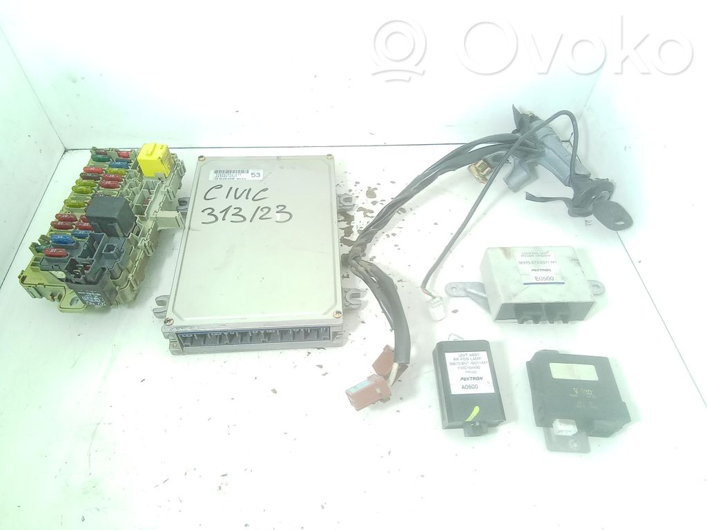 Honda Civic Engine ECU kit and lock set 