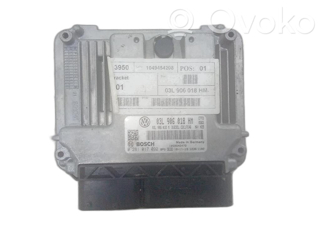 Seat Alhambra (Mk2) Engine control unit/module 