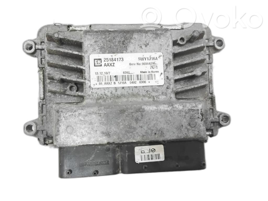 Engine control unit/module   25186531,251841735WY1J16A,25186531,F18D4