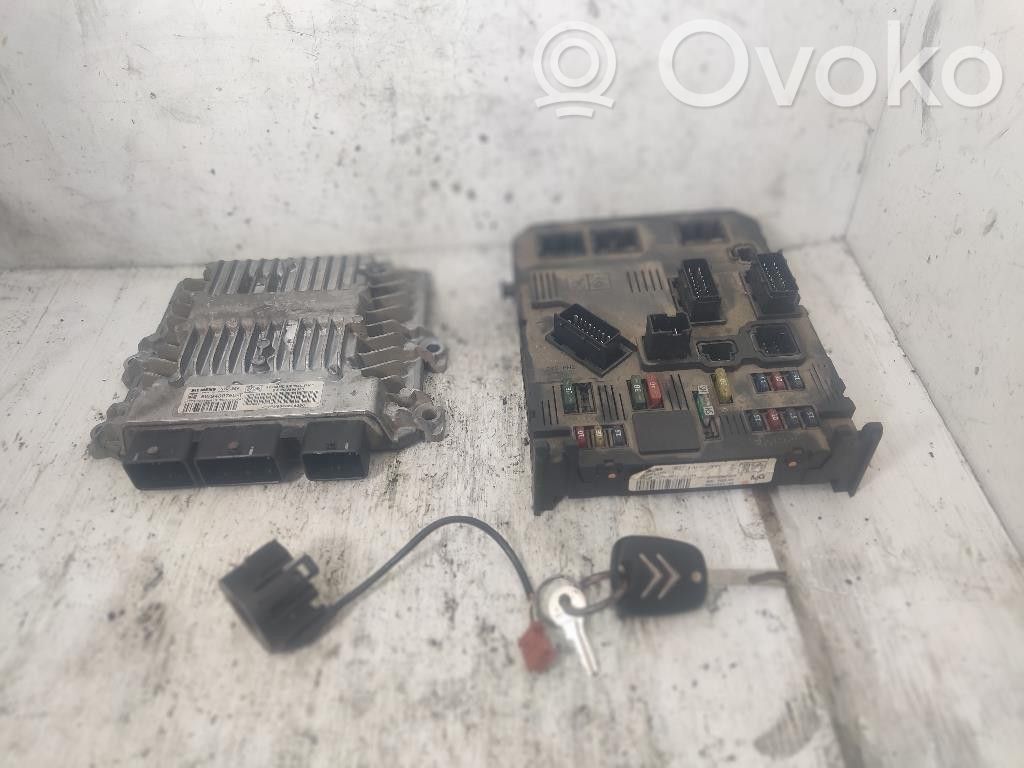 Engine ECU kit and lock set   1940FQ,1940FQ,8HX,DV4TD