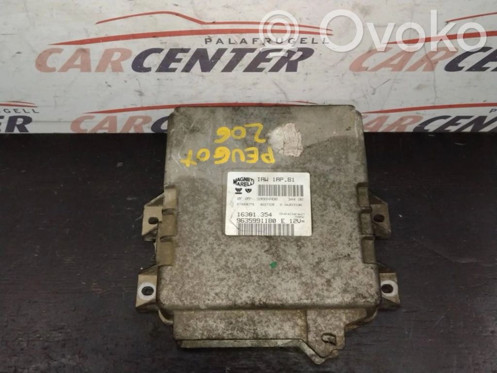 Peugeot 206+ Engine control unit/module ECU 