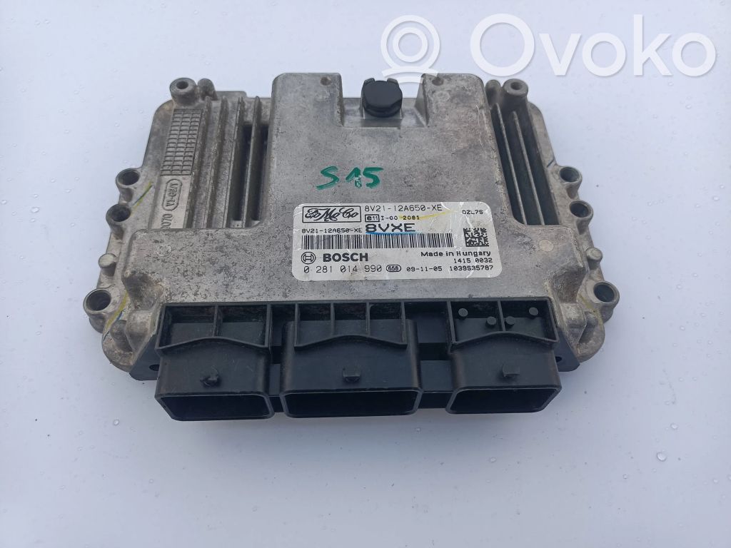Engine control unit/module   8V2112A650XE,0281014990
