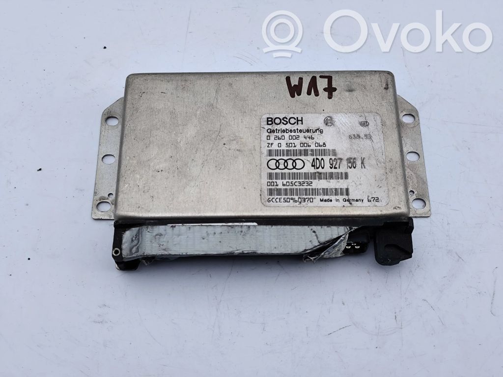 Audi A8 S8 D2 4D Gearbox control unit/module 
