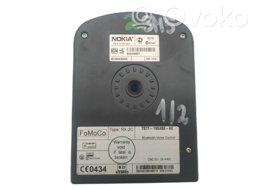 Bluetooth control unit module   7S7T19G488AE,033855,0531591