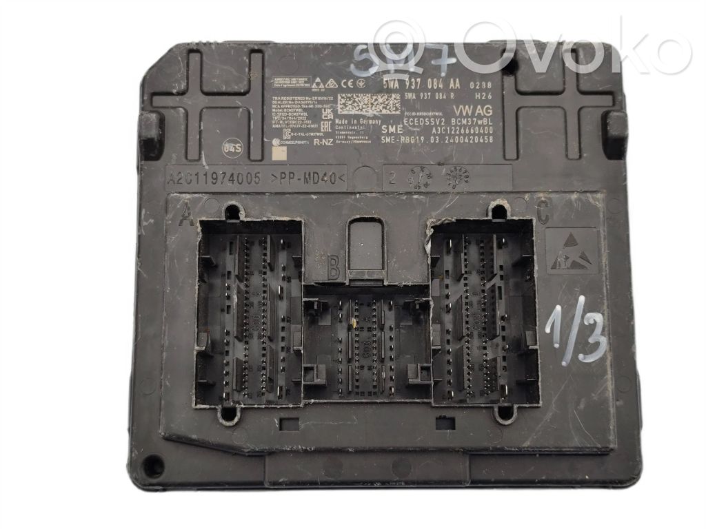 Skoda Kodiaq Central body control module 