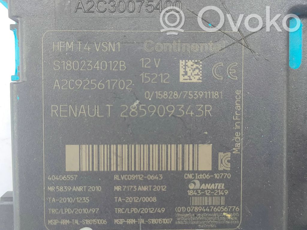 Renault Clio III Virtalukko 