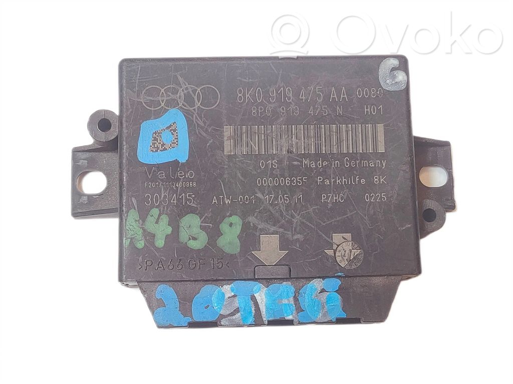 Audi Q5 SQ5 8R Unitate/modul de comandă parcare PDC 