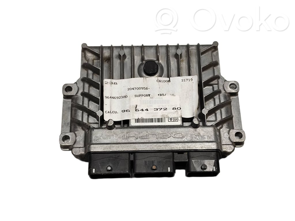 Engine control unit/module ECU   9664437280,204700958,9644692380
