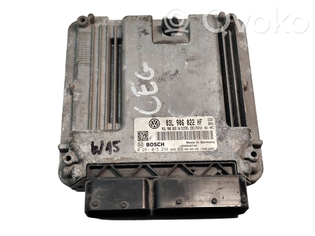 Skoda Octavia Mk2 (1Z) Engine control unit/module ECU 
