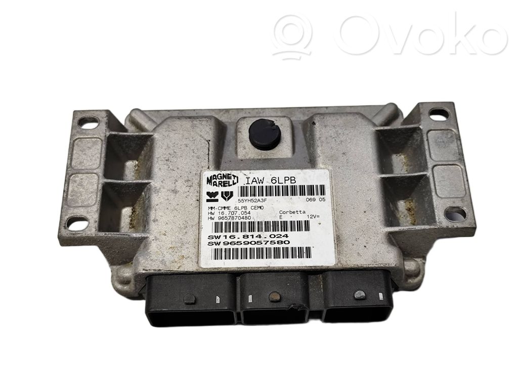 Engine control unit/module ECU   9659057580,9657870480,16814024