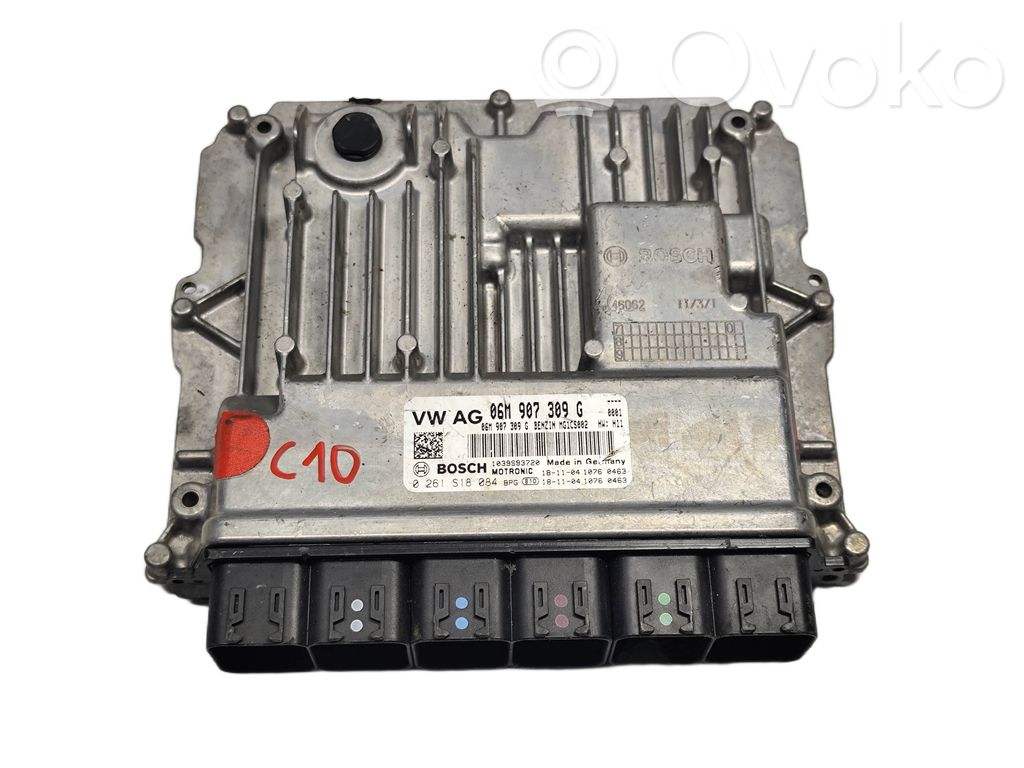 Engine control unit/module ECU   06M907309G,0261S18084