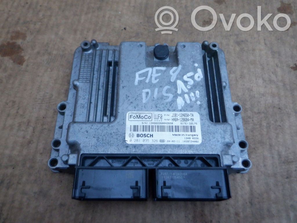 Ford Fiesta Engine control unit/module 