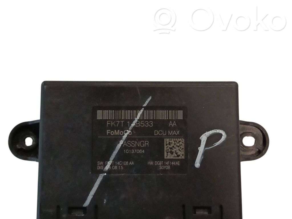 Ford Mondeo MK V Door control unit/module 