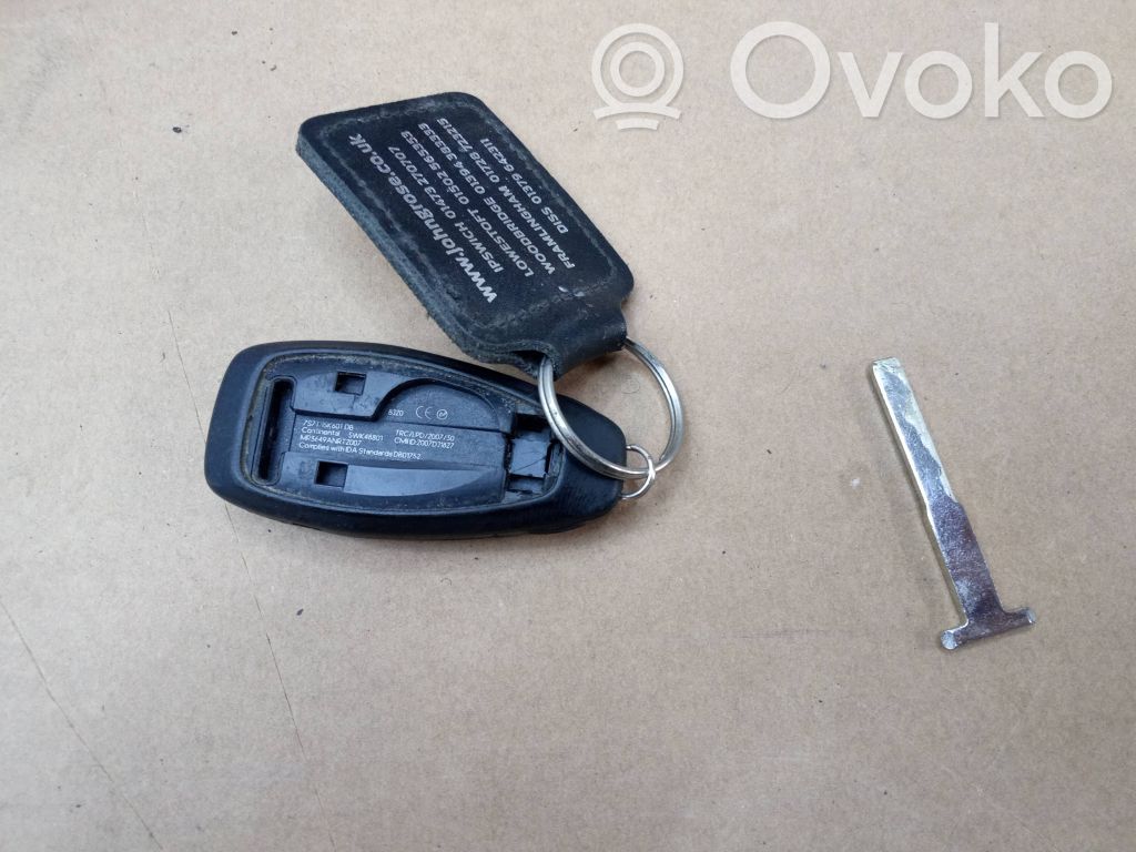 Ford Mondeo MK IV Tarjeta/llave de arranque 