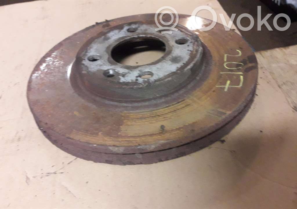 Front brake disc