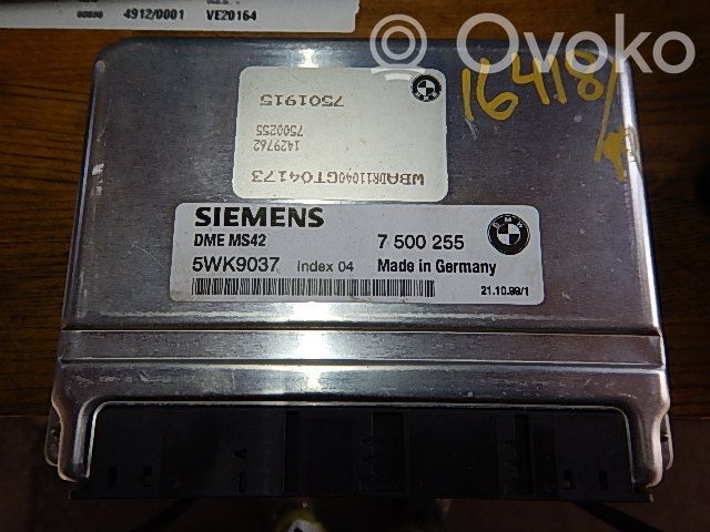 Unidad de control/módulo de la inyección   7500255,5WK9037
