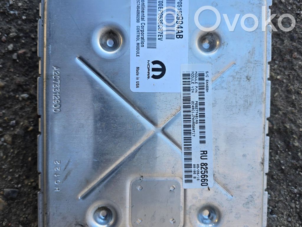 Chrysler Pacifica Engine control unit/module 
