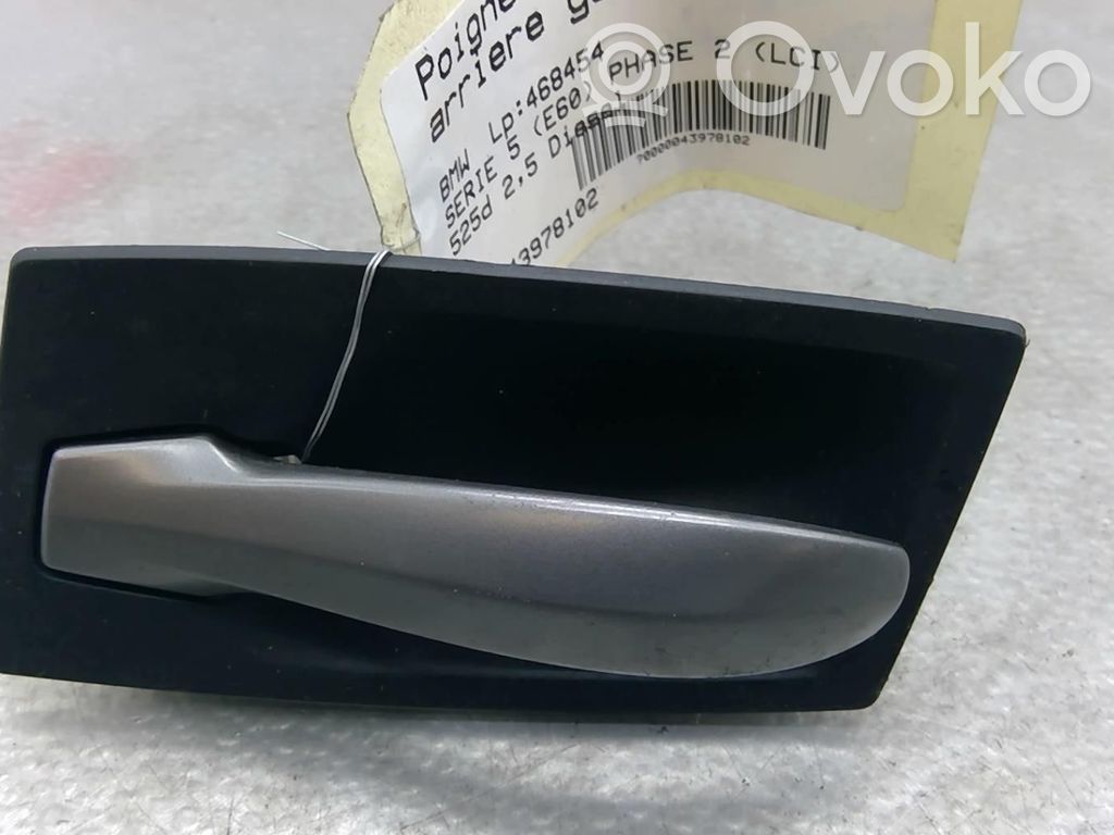 BMW 5 E60 E61 Manecilla interna puerta trasera 