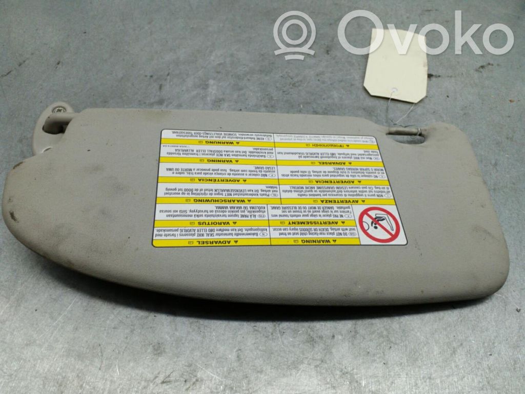 Ford Focus Sun visor 