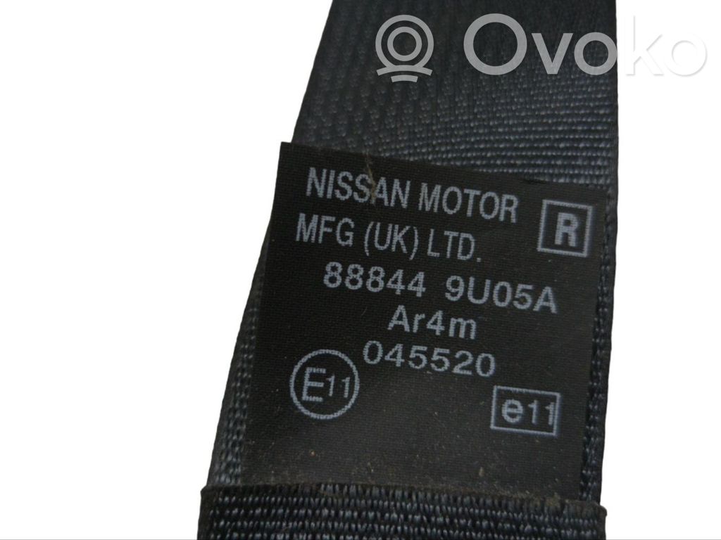 Nissan Note (E11) Cinturón trasero 