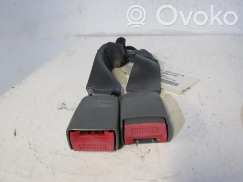 Peugeot 406 Hebilla del cinturón de seguridad trasero 