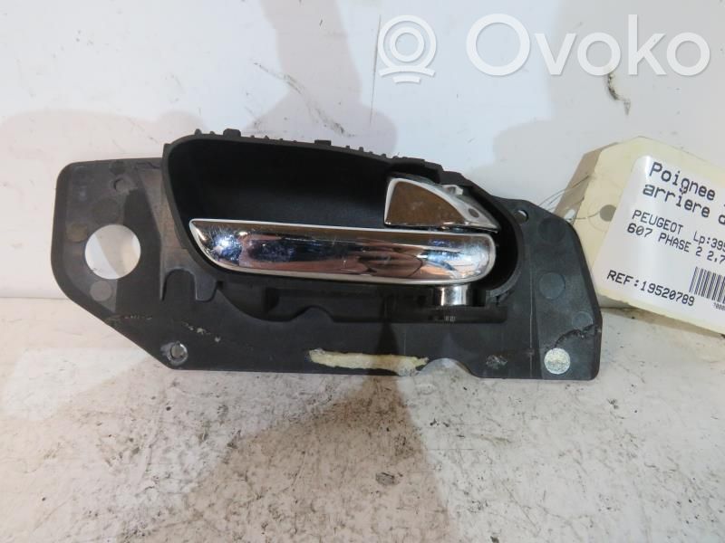 Peugeot 607 Manecilla interna puerta trasera 