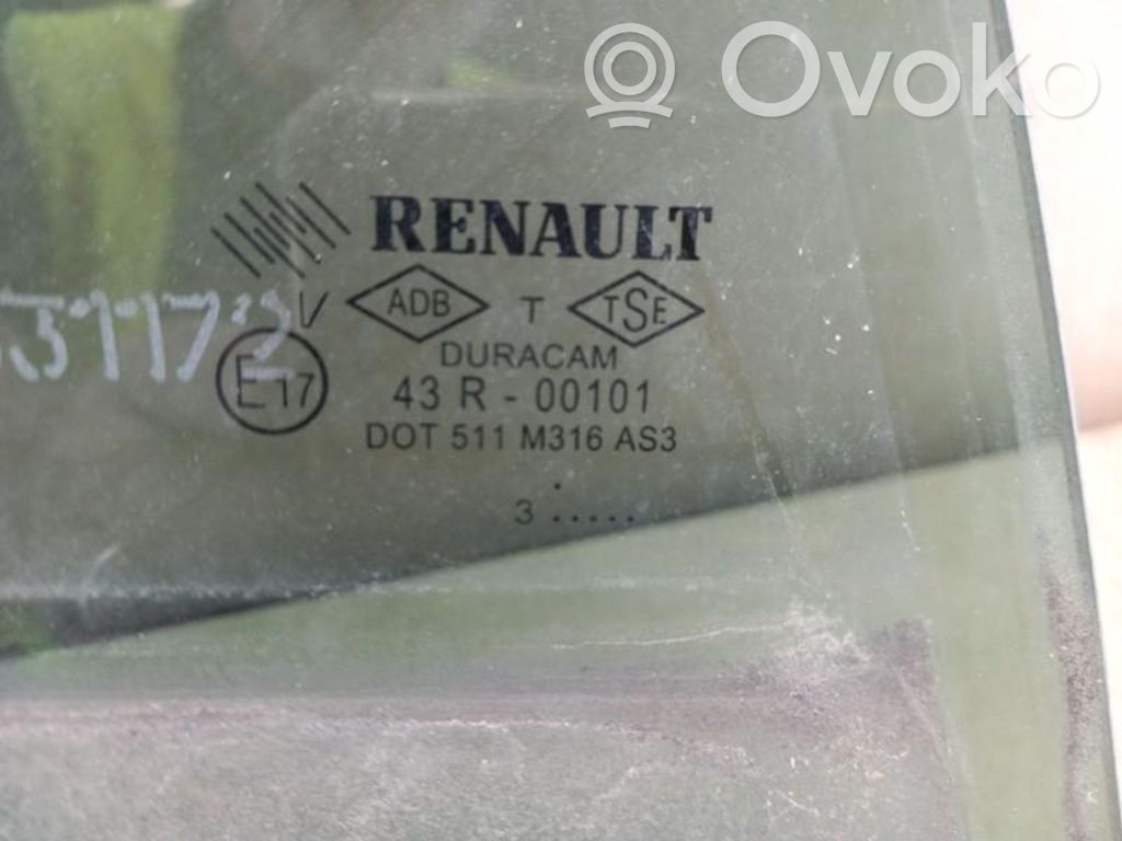 Renault Clio IV Luna de la puerta trasera 