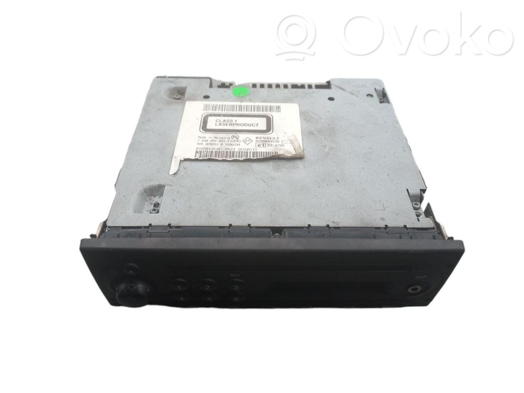 Renault Kangoo II Unitate principală radio/CD/DVD/GPS 