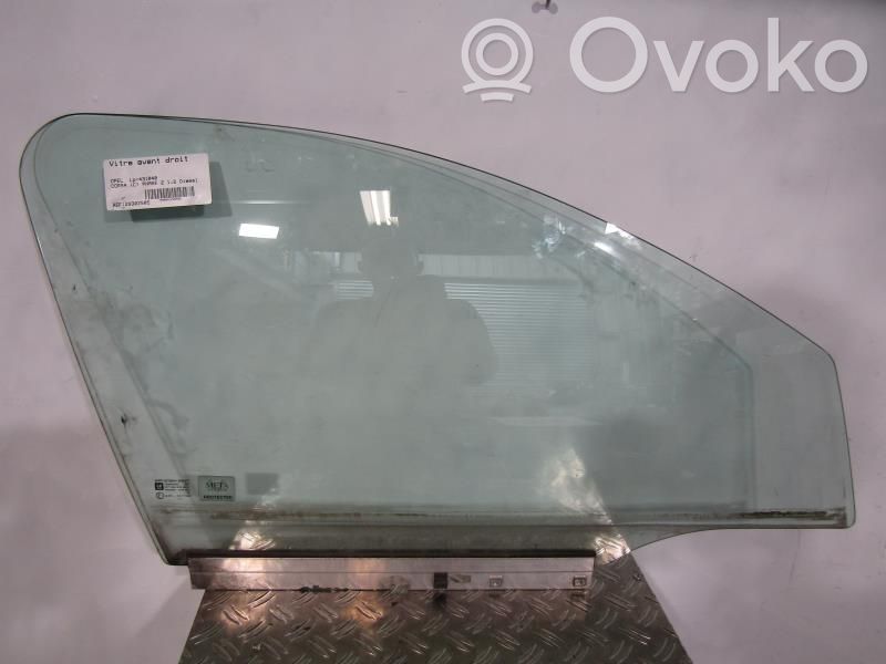 Opel Corsa C Szyba drzwi przednich 