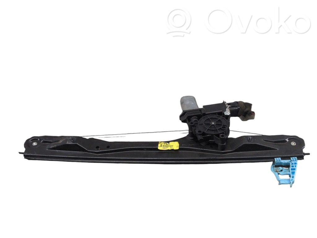 Front door window regulator with motor   95526063